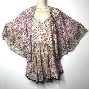 Free people bat sleeve shift dress